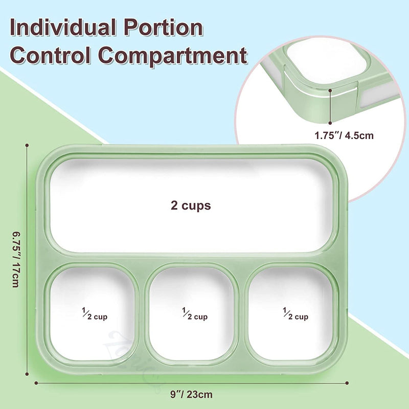 4 Compartment Lunch Box