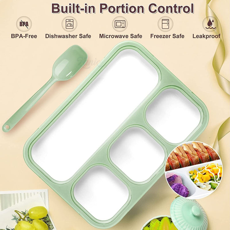 4 Compartment Lunch Box