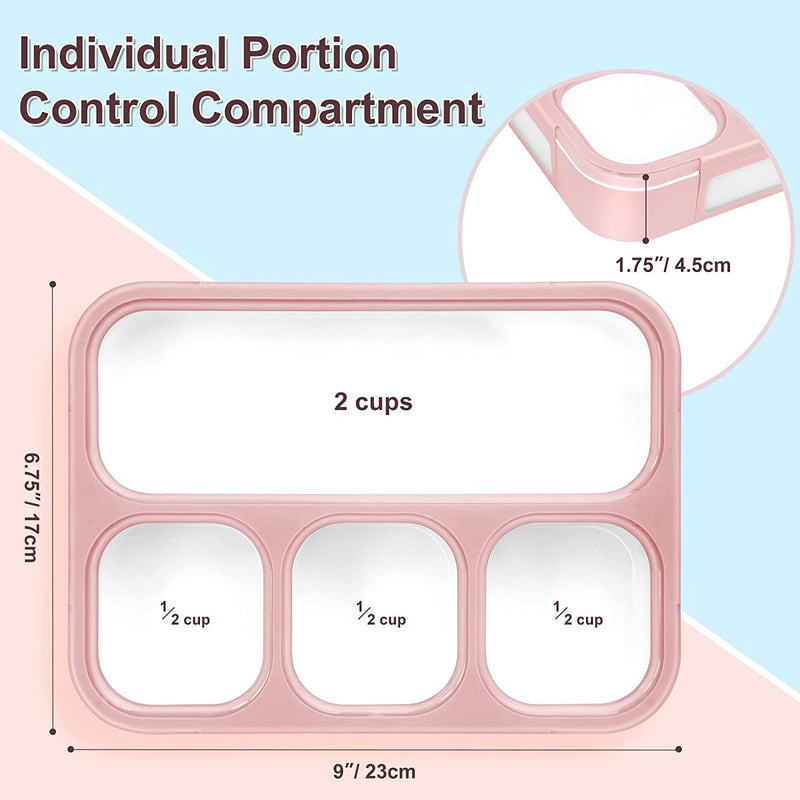 4 Compartment Lunch Box