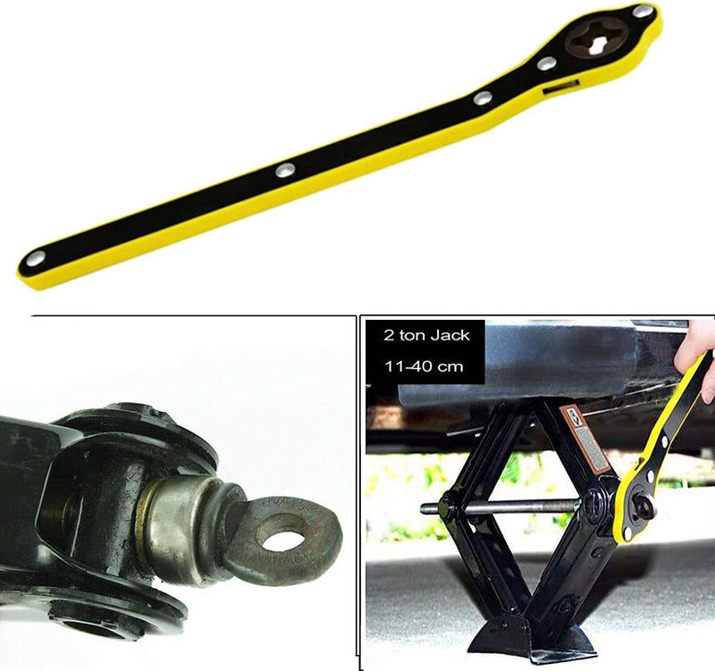 Car Jack Wrench Universal Car Jack Ratchet Wrench Scissor Jack Lift Speed Handle Tool