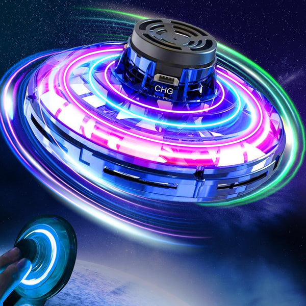 LED UFO Gyro Flying Spinner