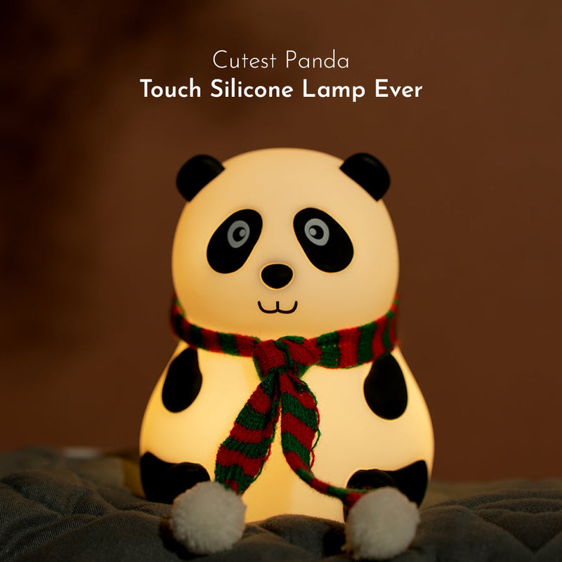 Cute Panda LED Lamp | USB Rechargeable | Touch Sensor | Bedroom Decor | Kids Toy