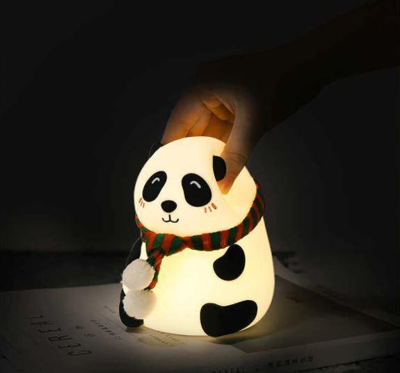 Cute Panda LED Lamp | USB Rechargeable | Touch Sensor | Bedroom Decor | Kids Toy