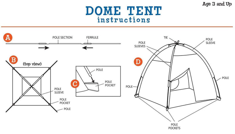 2 / 4 / 6 Person Tent Camping