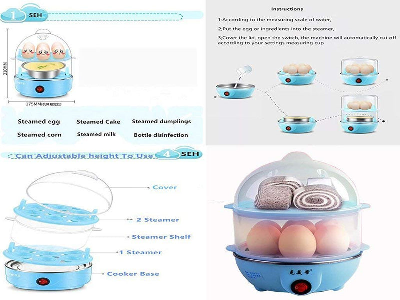 2 Layer Egg Boiler