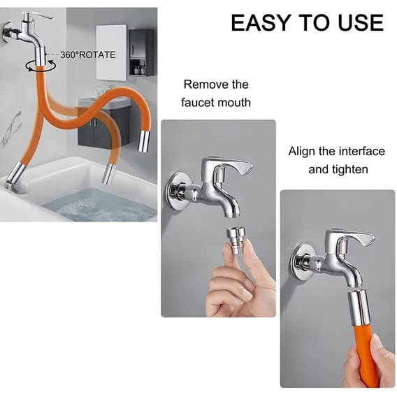 360 Free Bending Faucet Extender