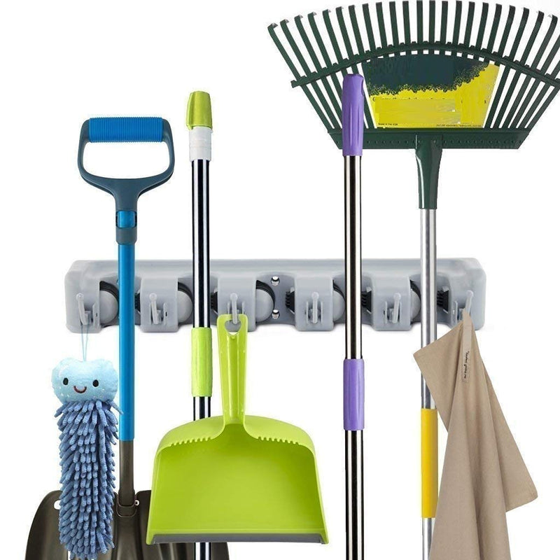 5 Slot Broom Holder