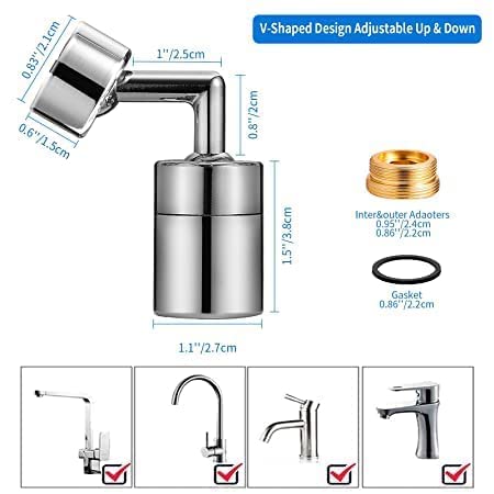 720 Degree Rotating Faucet