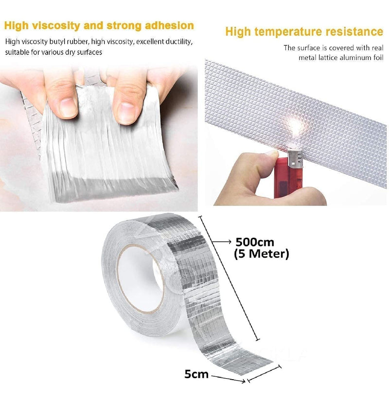 Aluminium Silver Tape Waterproof