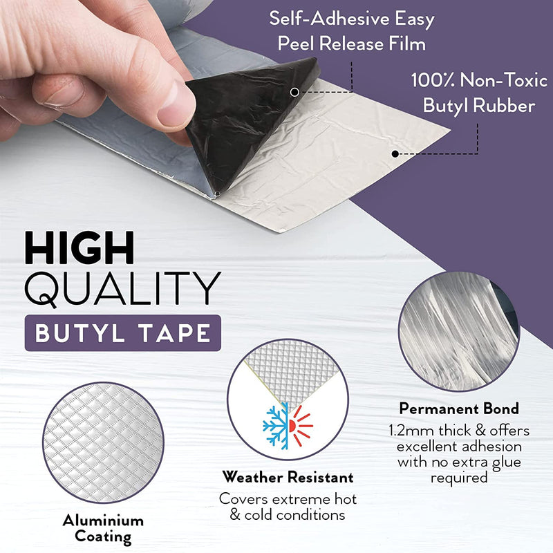 Aluminium Silver Tape Waterproof