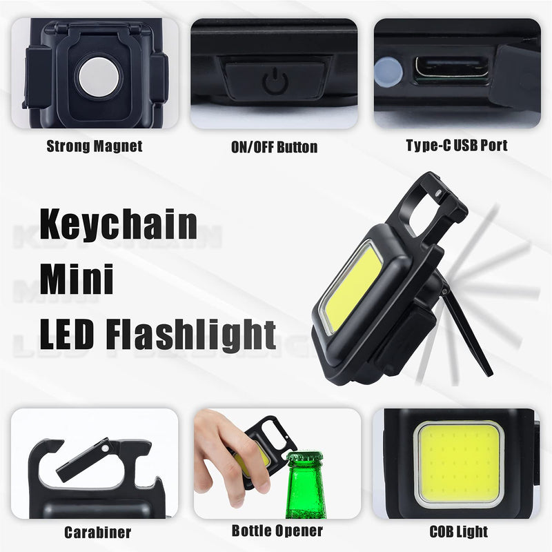 COB Keychain Flashlights