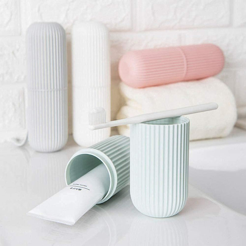 Capsule Shape Travel Toothbrush Case