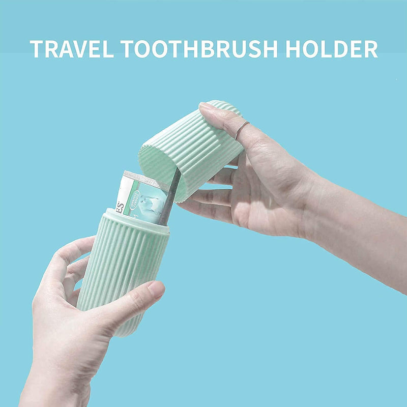 Capsule Shape Travel Toothbrush Case