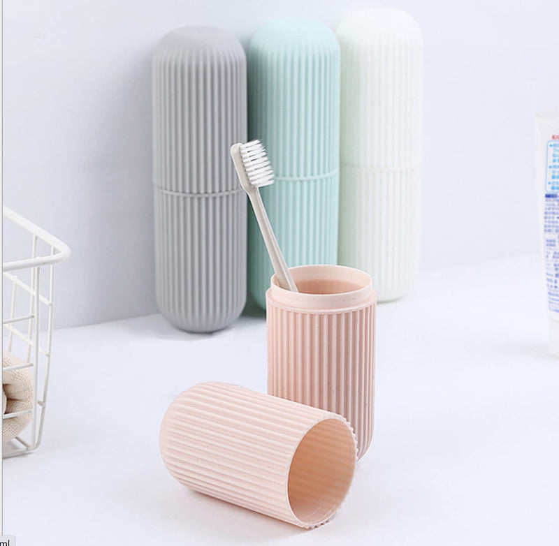 Capsule Shape Travel Toothbrush Case