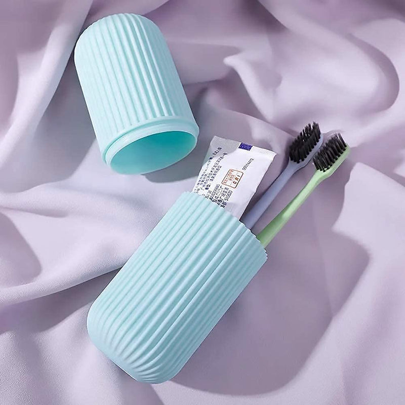 Capsule Shape Travel Toothbrush Case