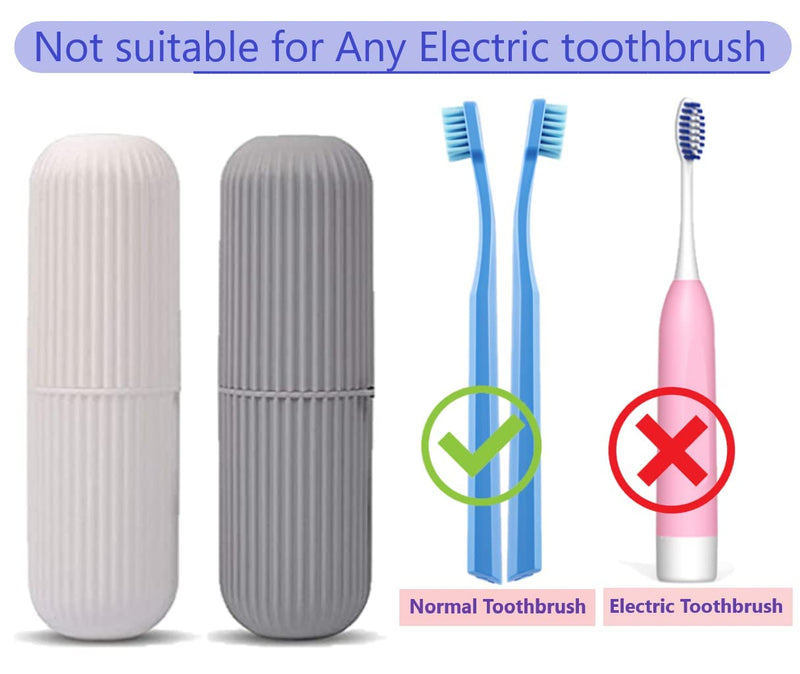 Capsule Shape Travel Toothbrush Case