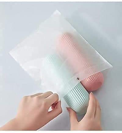 Capsule Shape Travel Toothbrush Case