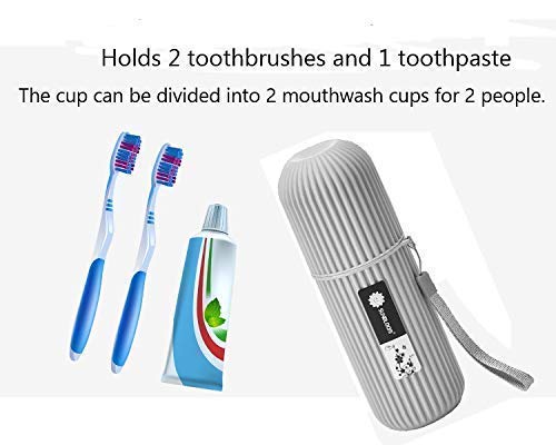 Capsule Shape Travel Toothbrush Case