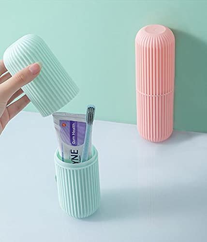 Capsule Shape Travel Toothbrush Case