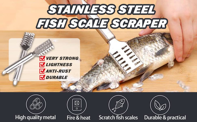 Fish Skin Remover Scale Scraper