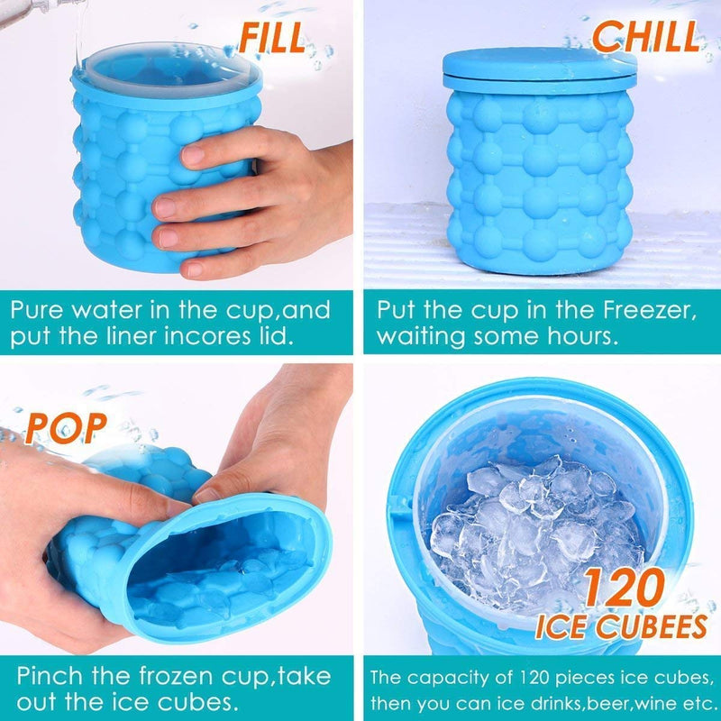 Silicone Ice Cube Maker