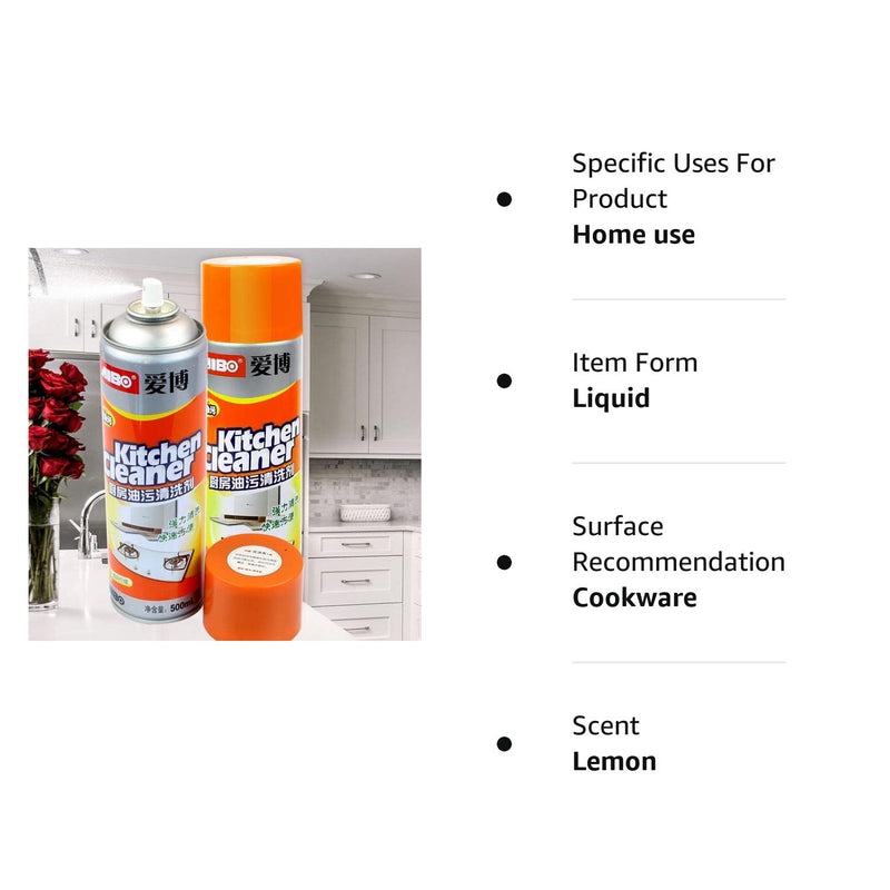 Kitchen Foam Cleaner Spray