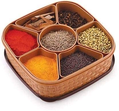 Masala Box With Spoon