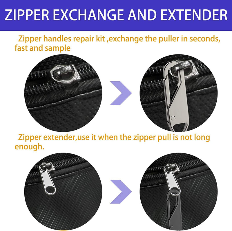 Metal Pull Replacement Zipper