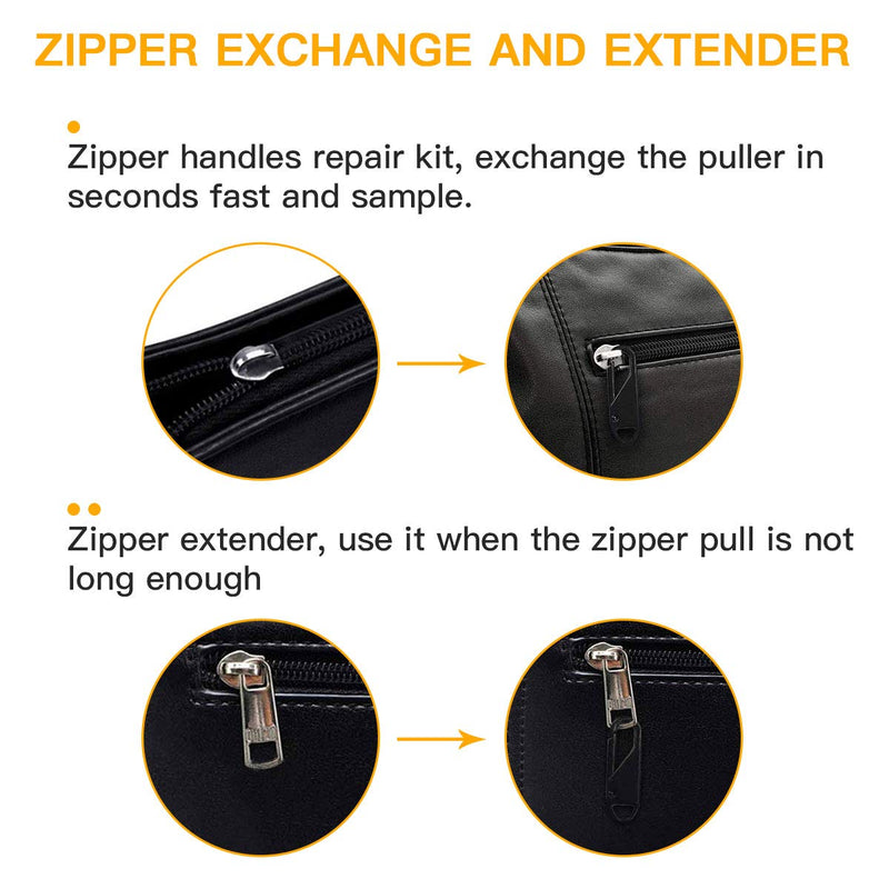 Metal Pull Replacement Zipper