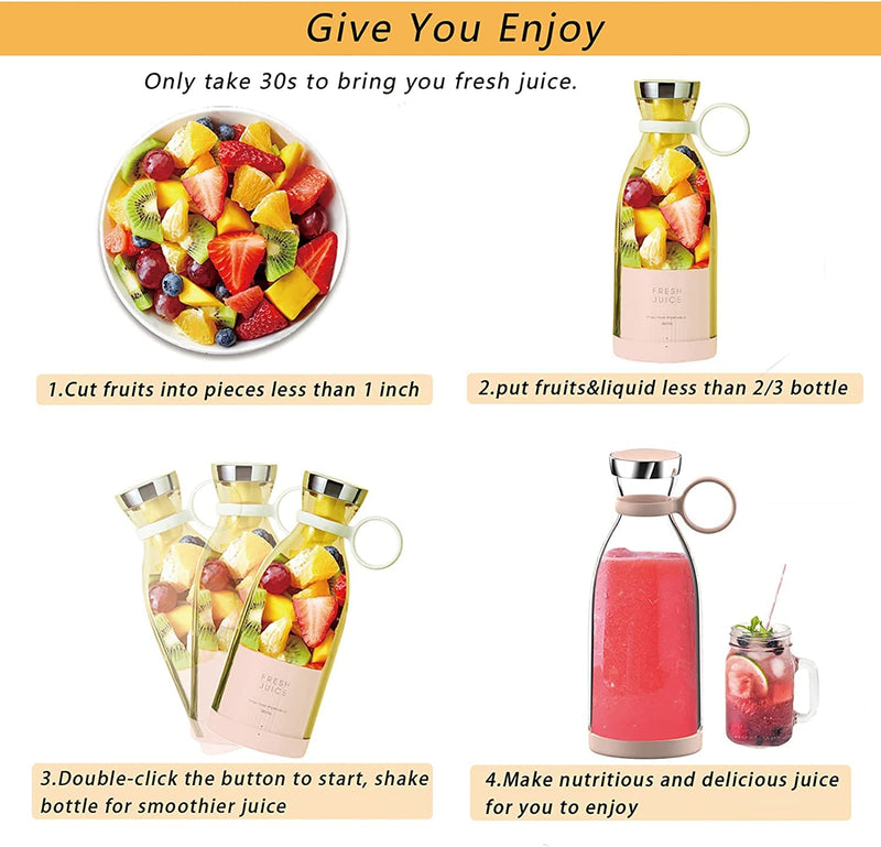 Mini Portable Juicer Bottle Blender