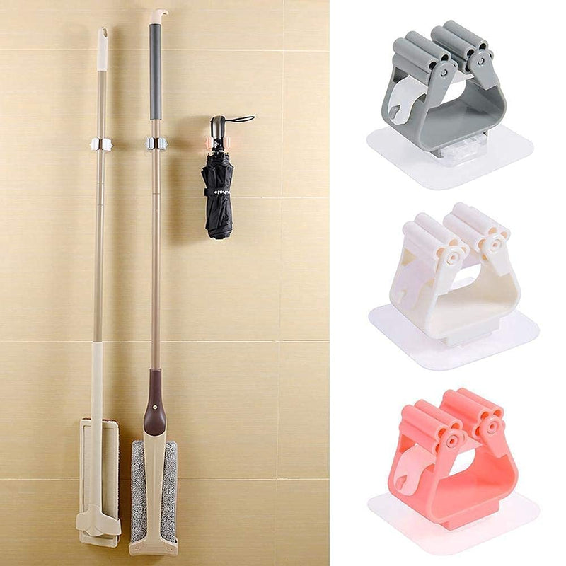 Mop and Broom Holder Wall Mounted