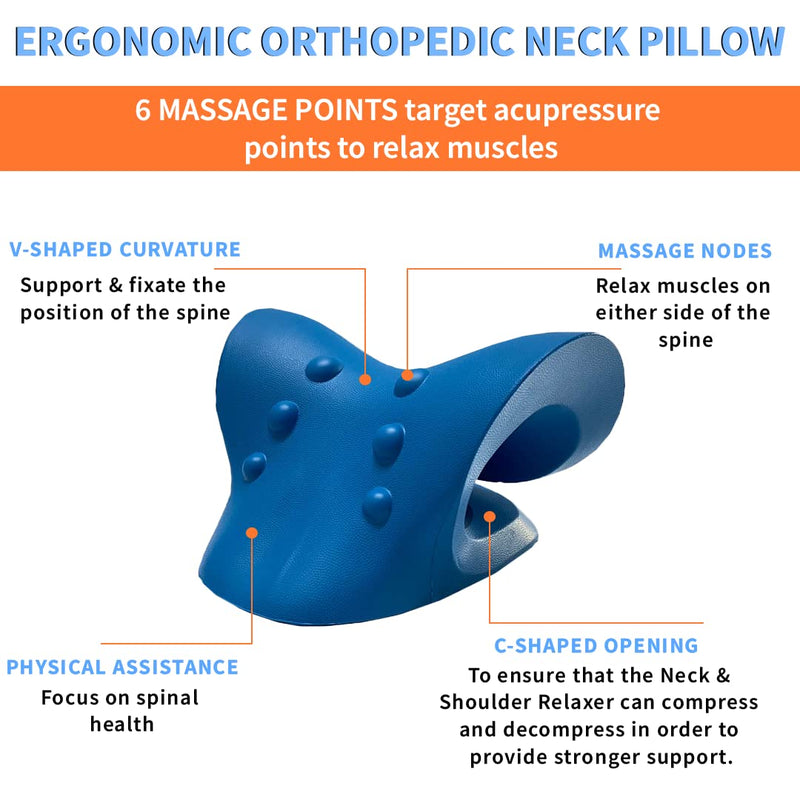 Cervical Neck Traction Pillow