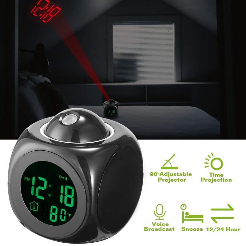 Projector Clock LCD