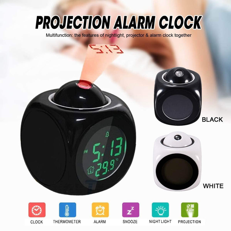 Projector Clock LCD