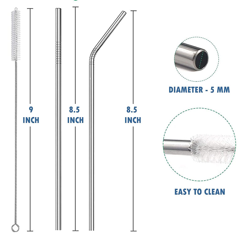 SS Drinking Reusable Straw