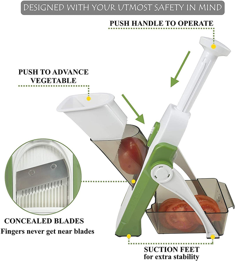 Safe Mandoline Slicer