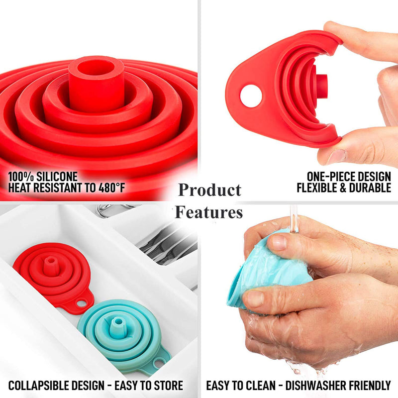 Silicone Foldable Funnel