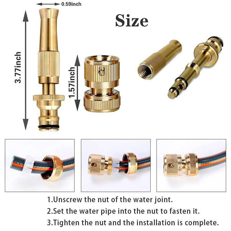 Spray Water Gun Brass Nozzle