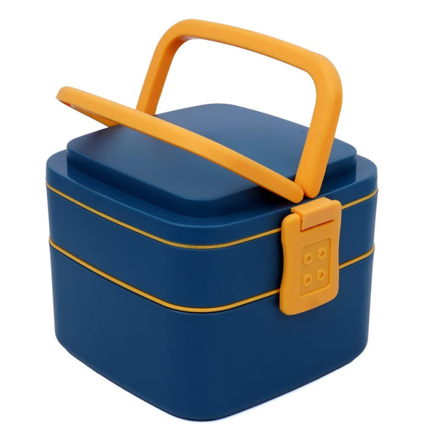 Square Lunch Box with Handle