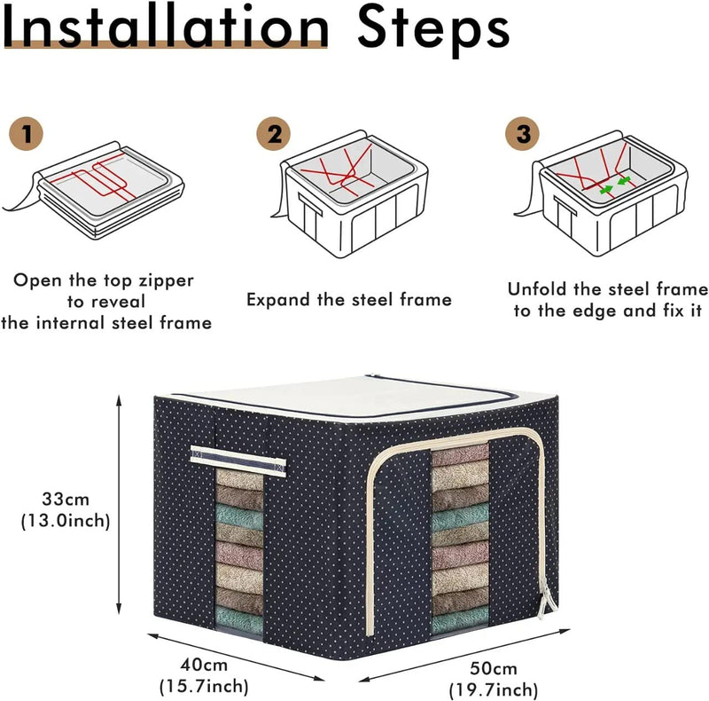 Storage Bag 66L Large Capacity