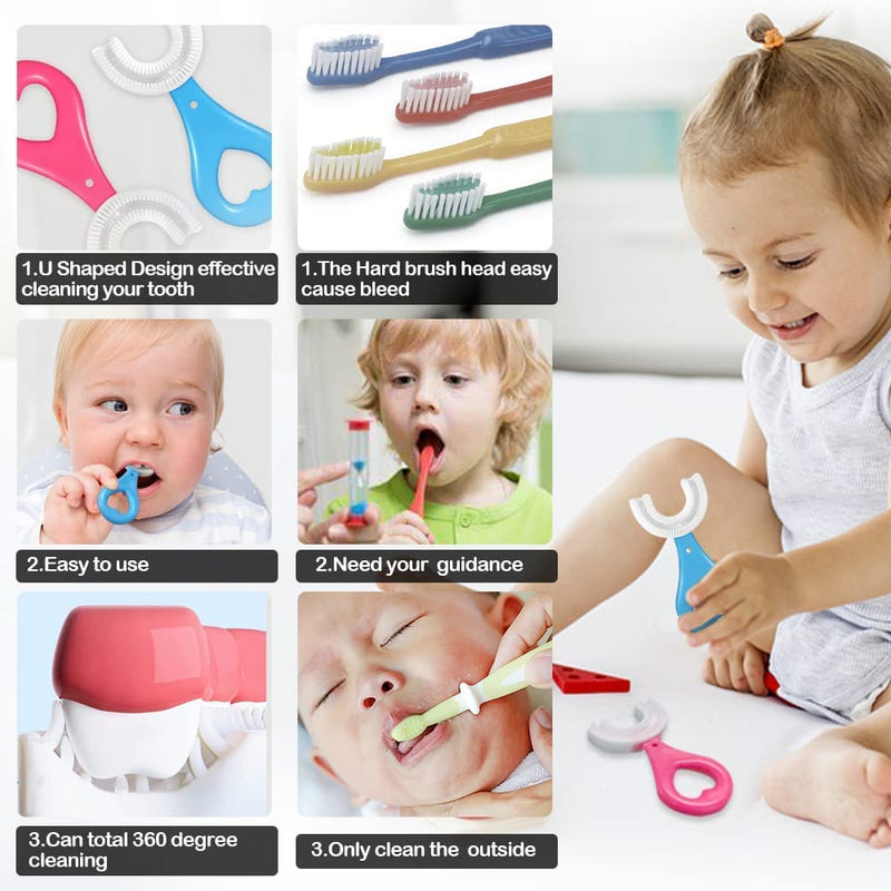 U Shaped Toothbrush for Kids