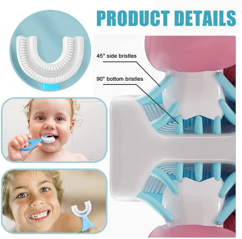 U Shaped Toothbrush for Kids