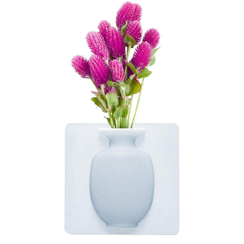 Wall Hanging Silicone Flower Pot Sticker