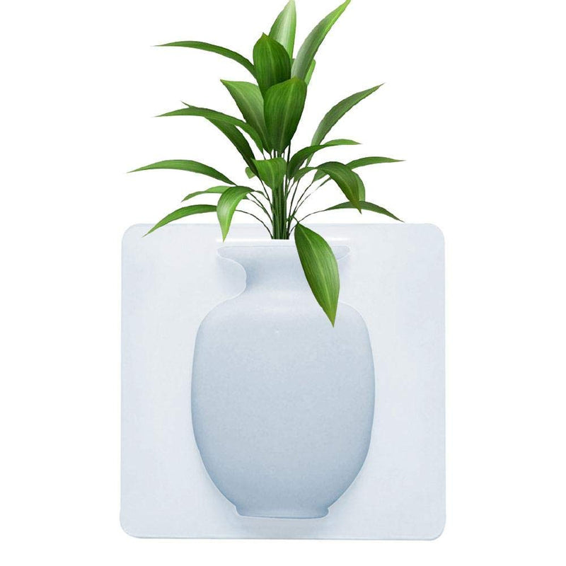 Wall Hanging Silicone Flower Pot Sticker