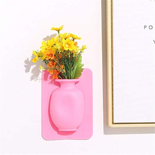 Wall Hanging Silicone Flower Pot Sticker