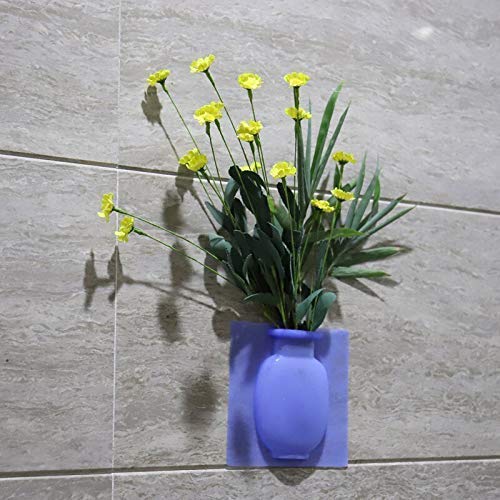 Wall Hanging Silicone Flower Pot Sticker