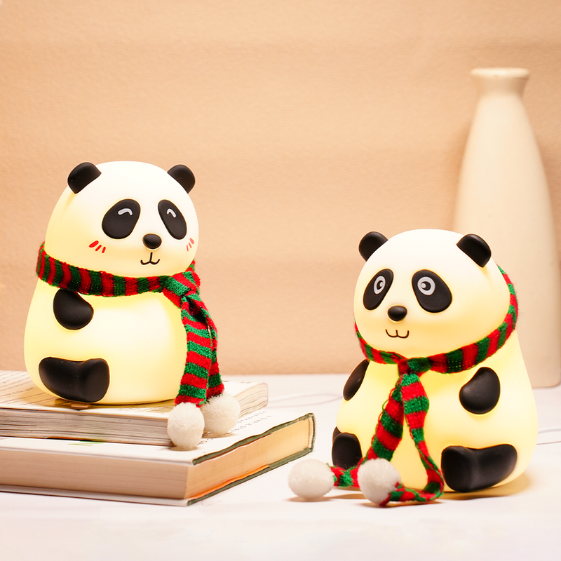 Cute Panda LED Lamp | USB Rechargeable | Touch Sensor | Bedroom Decor | Kids Toy