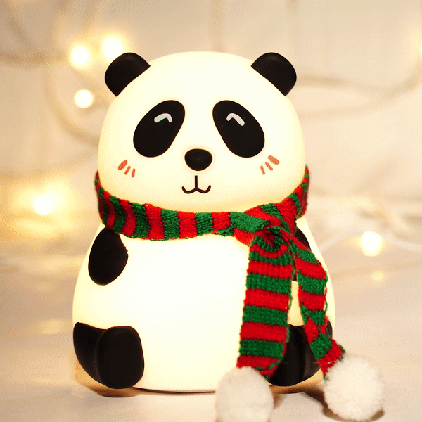 Cute Panda LED Lamp | USB Rechargeable | Touch Sensor | Bedroom Decor | Kids Toy
