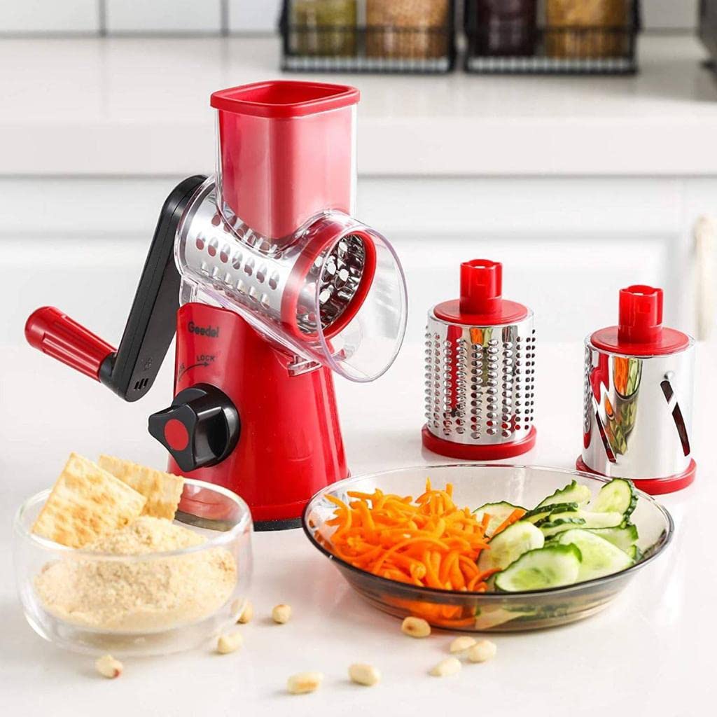 4 in 1 Multi-Functional Drum Rotary Vegetable Cutter – Trenkart