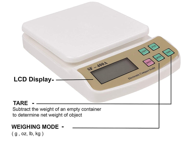 SF400A Kitchen Weighing Scale 10 kg